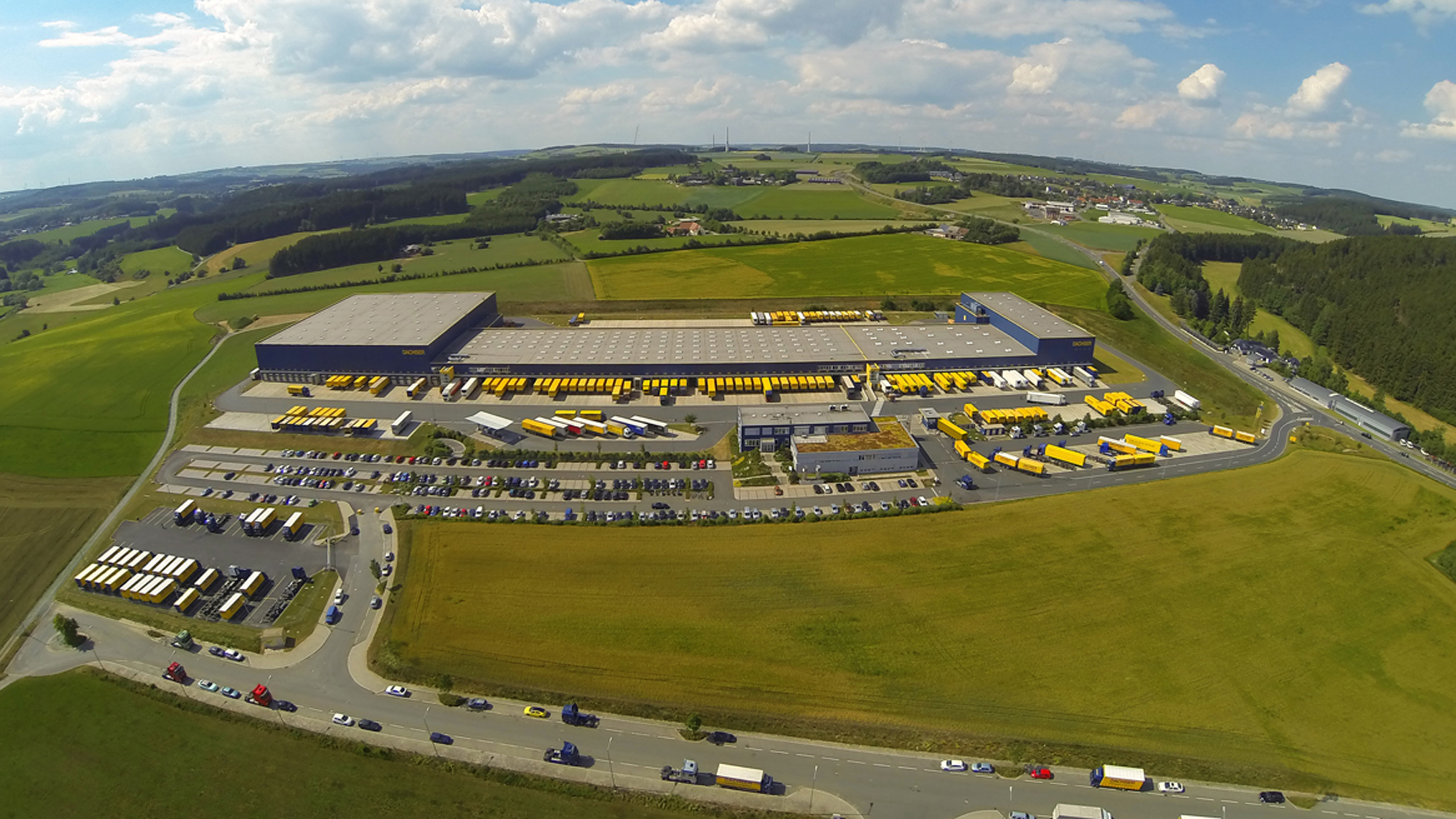 Dachser expands its logistics center in Hof