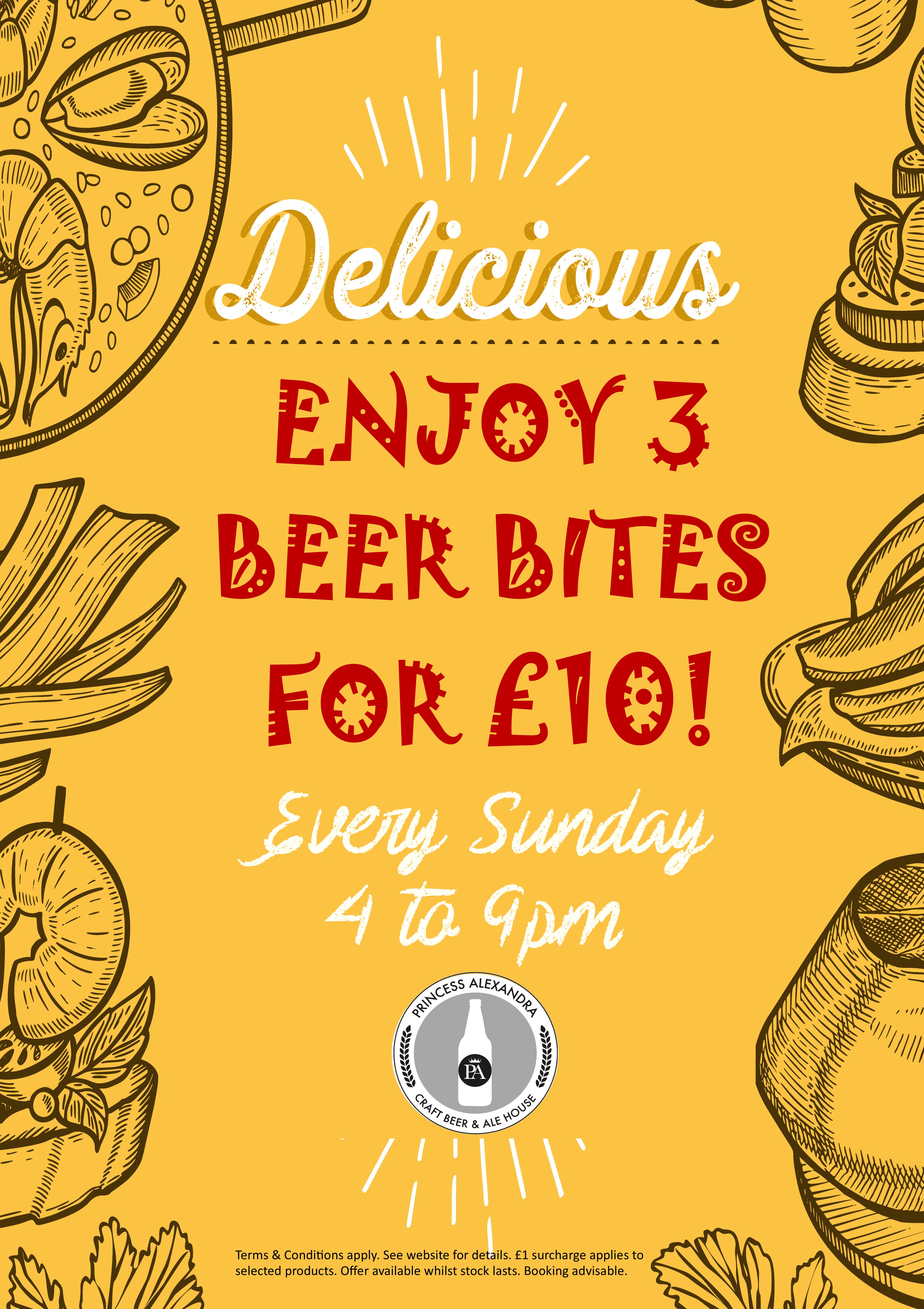 3 Beer Bites for £10