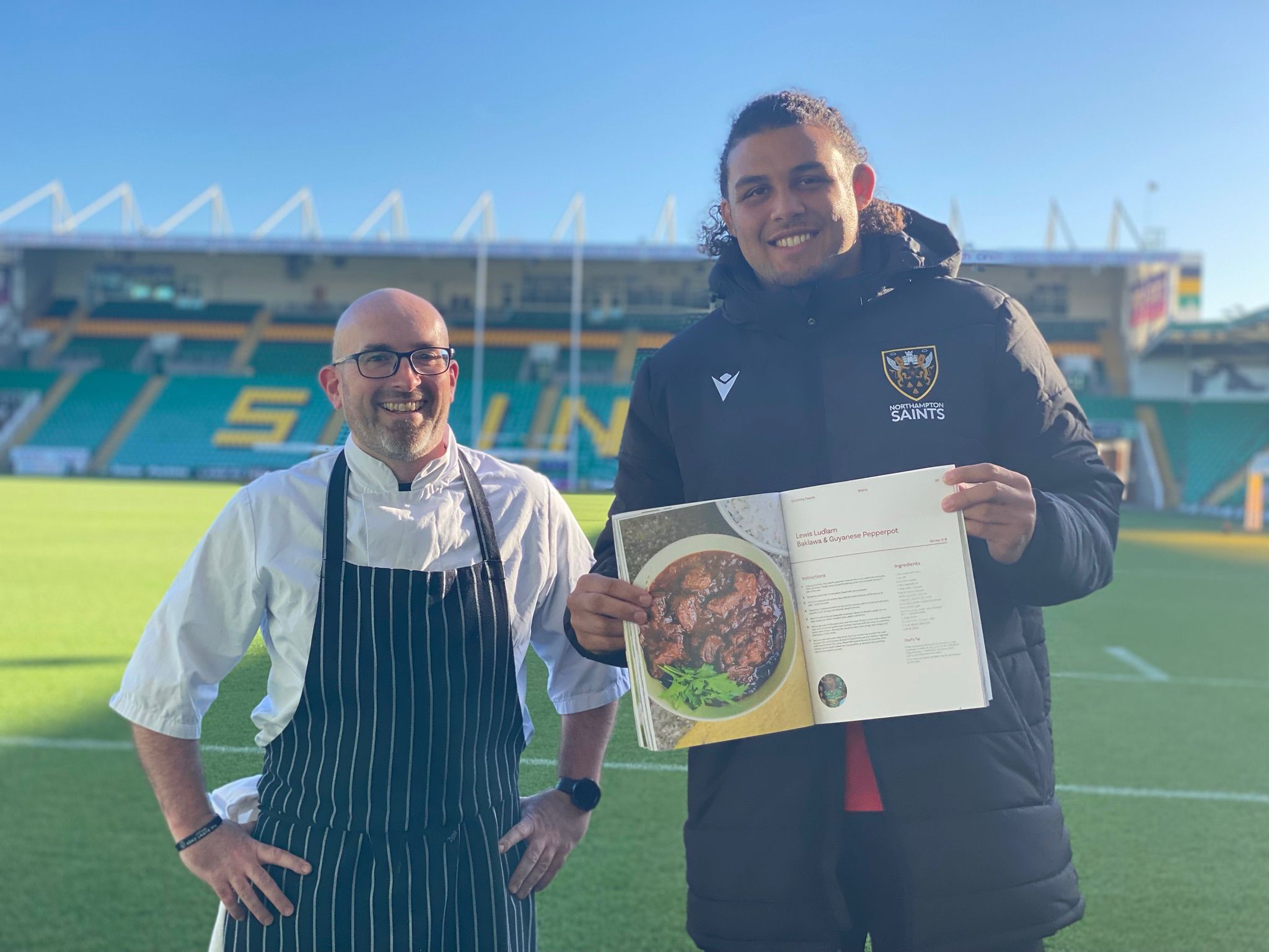 Saints Chef Nick Taylor releases cookbook in aid of the Foundation