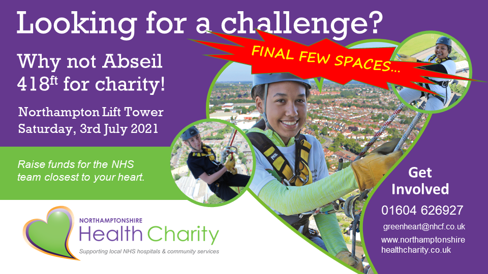 Charity Abseil Day 2021 - Last Few Spaces