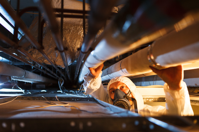 Asbestos stops work on major hospital project