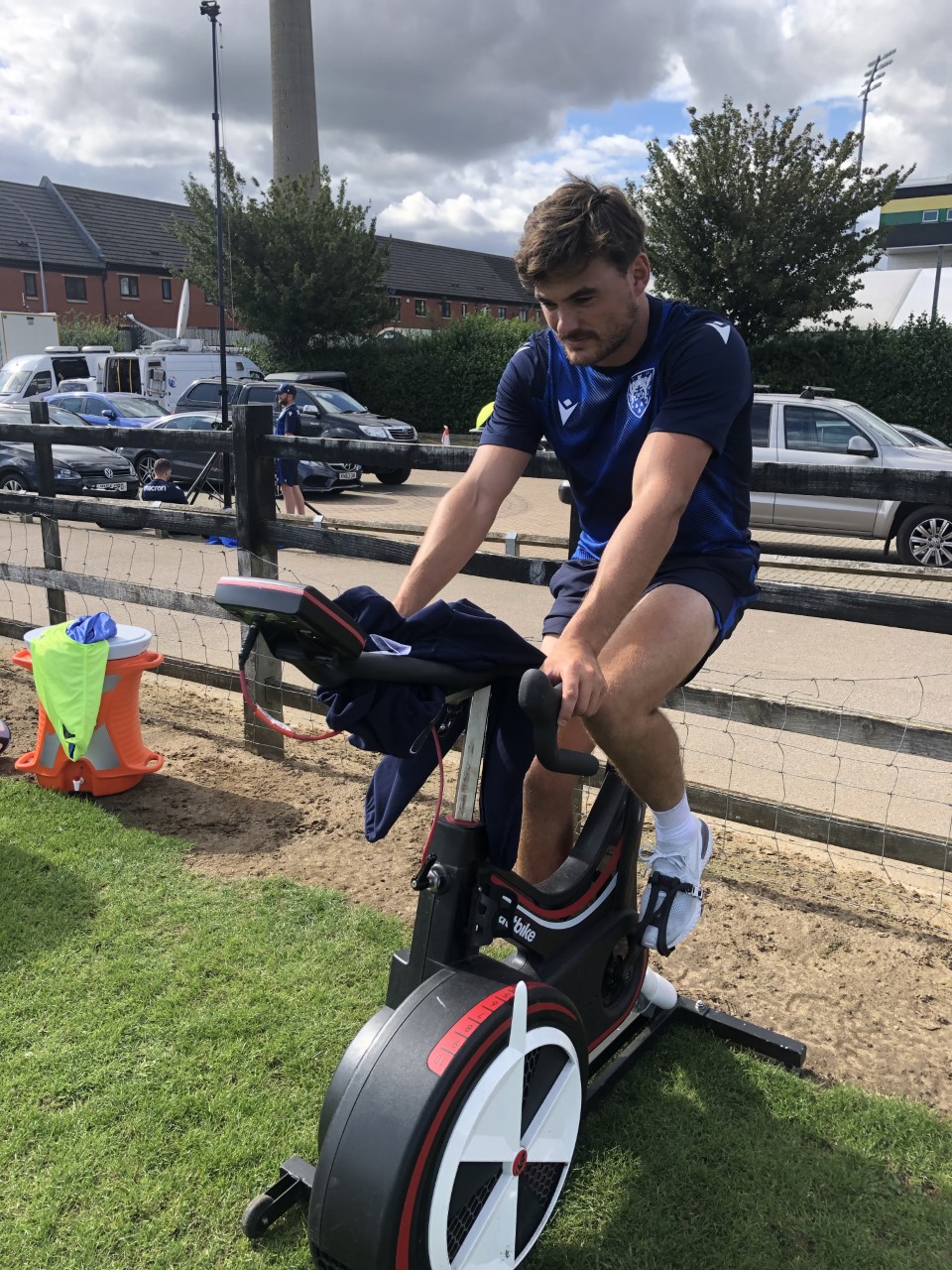 Sports stars in a spin for virtual ride!