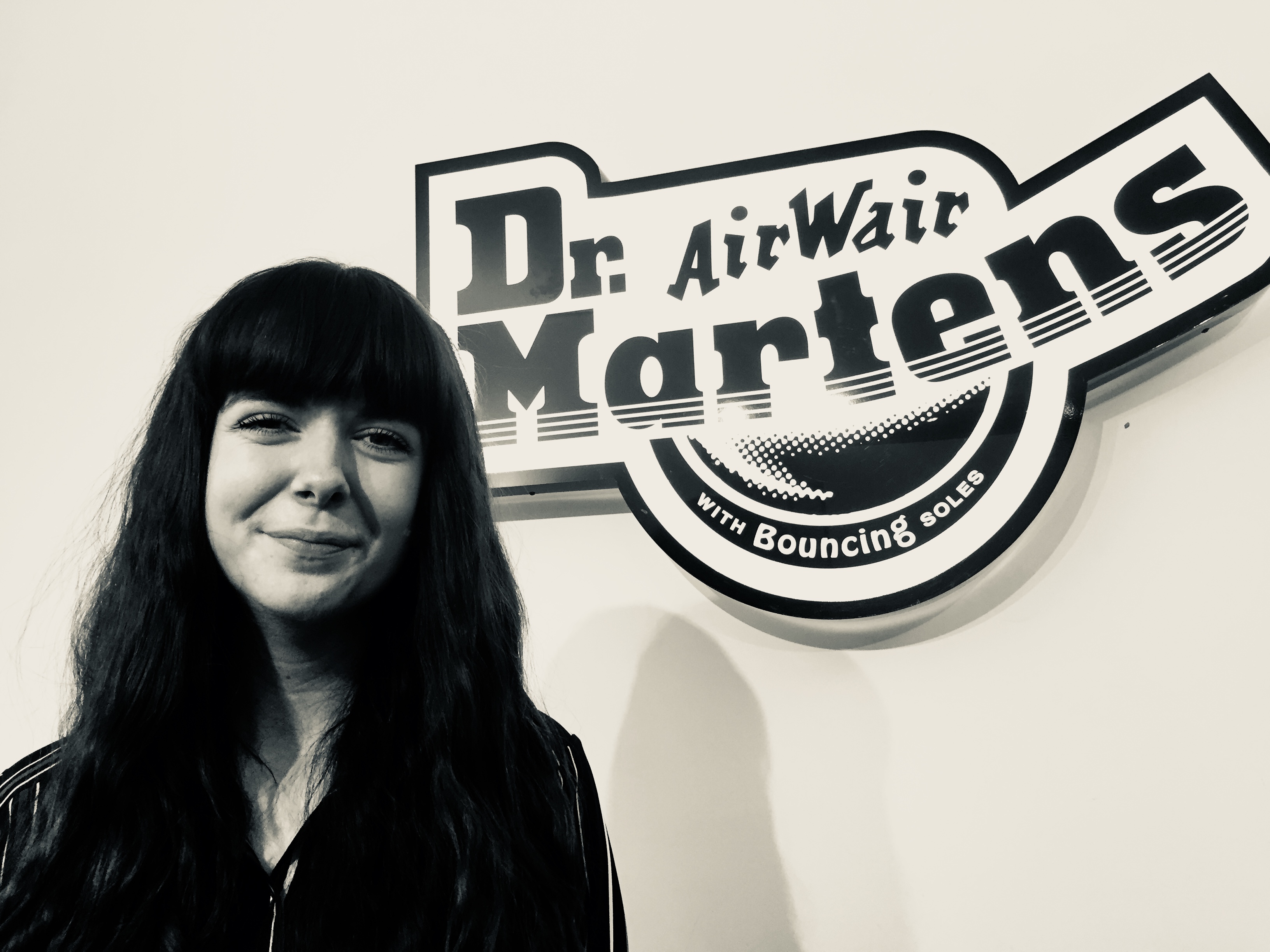 Shoe’s a lucky girl? Heather loves her dream job with Dr Martens
