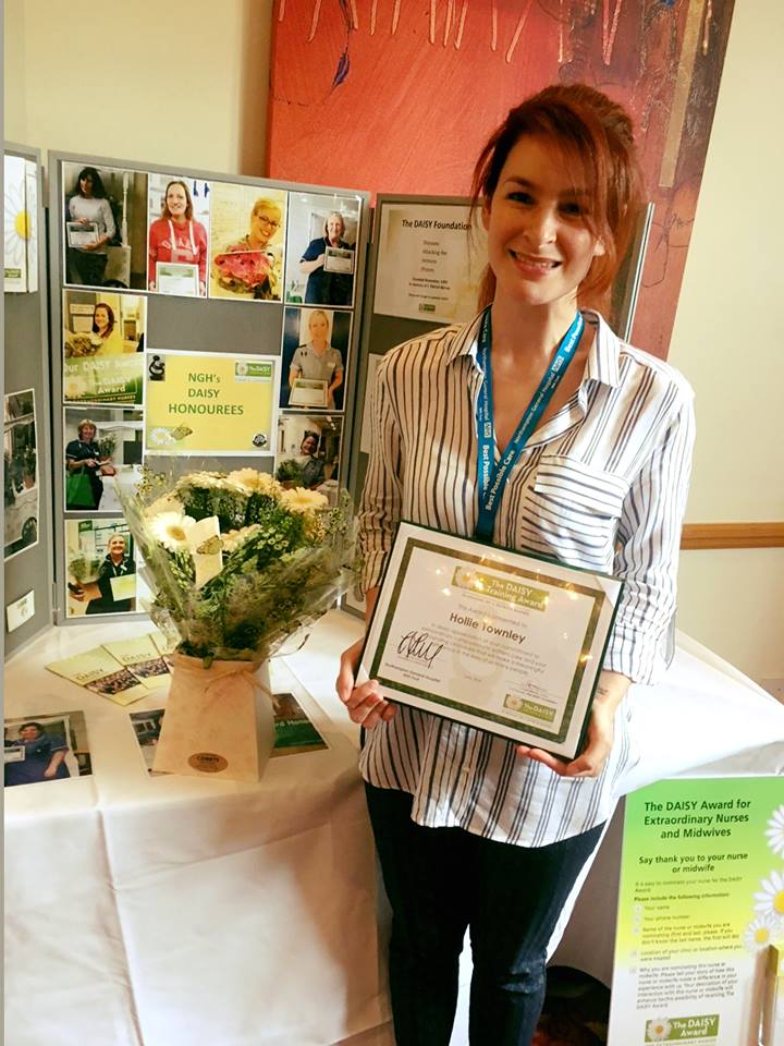 Nursing and midwifery students are blooming marvellous following DAISY awards