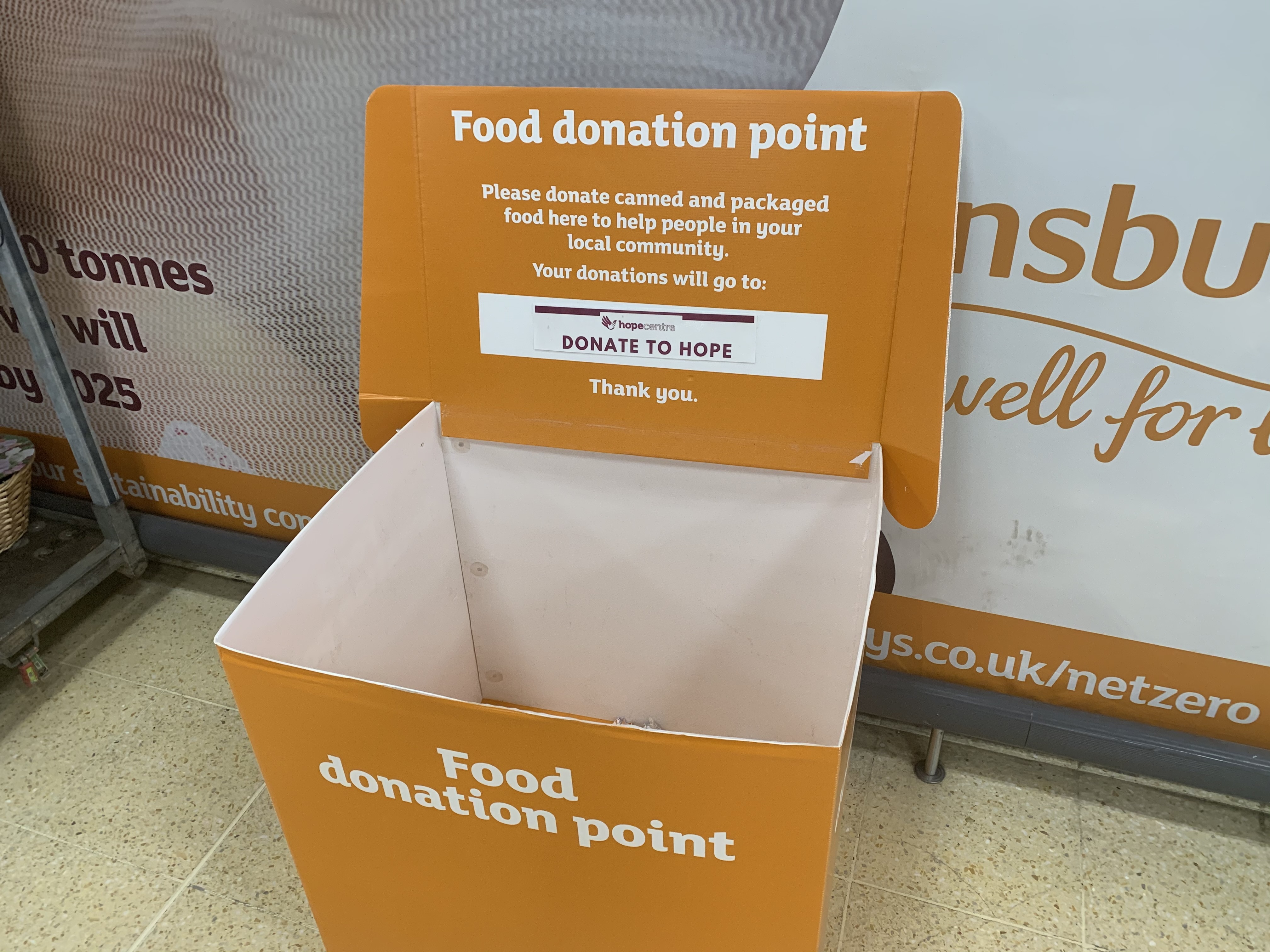 Foodbanks facing imminent crisis point