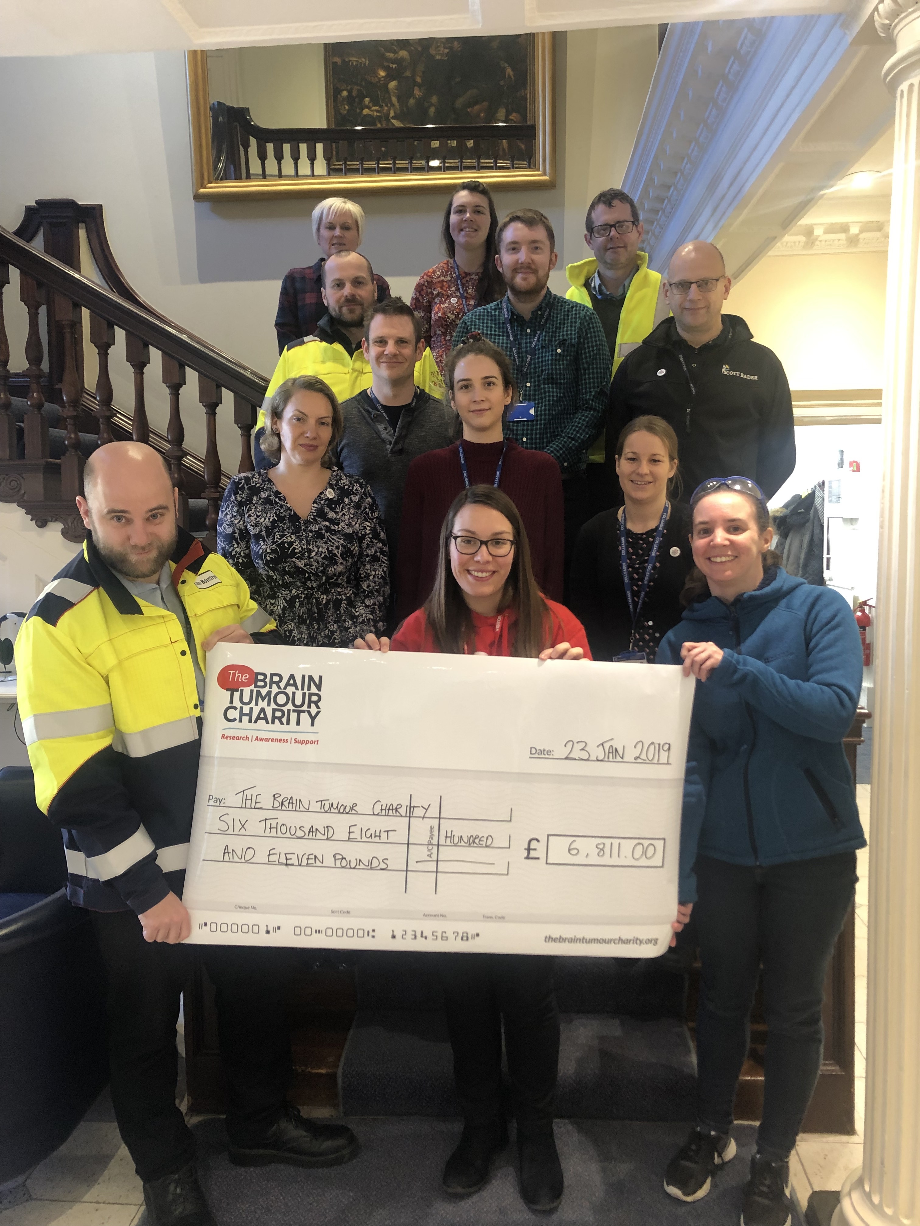Scott Bader colleagues run for The Brain Tumour Charity