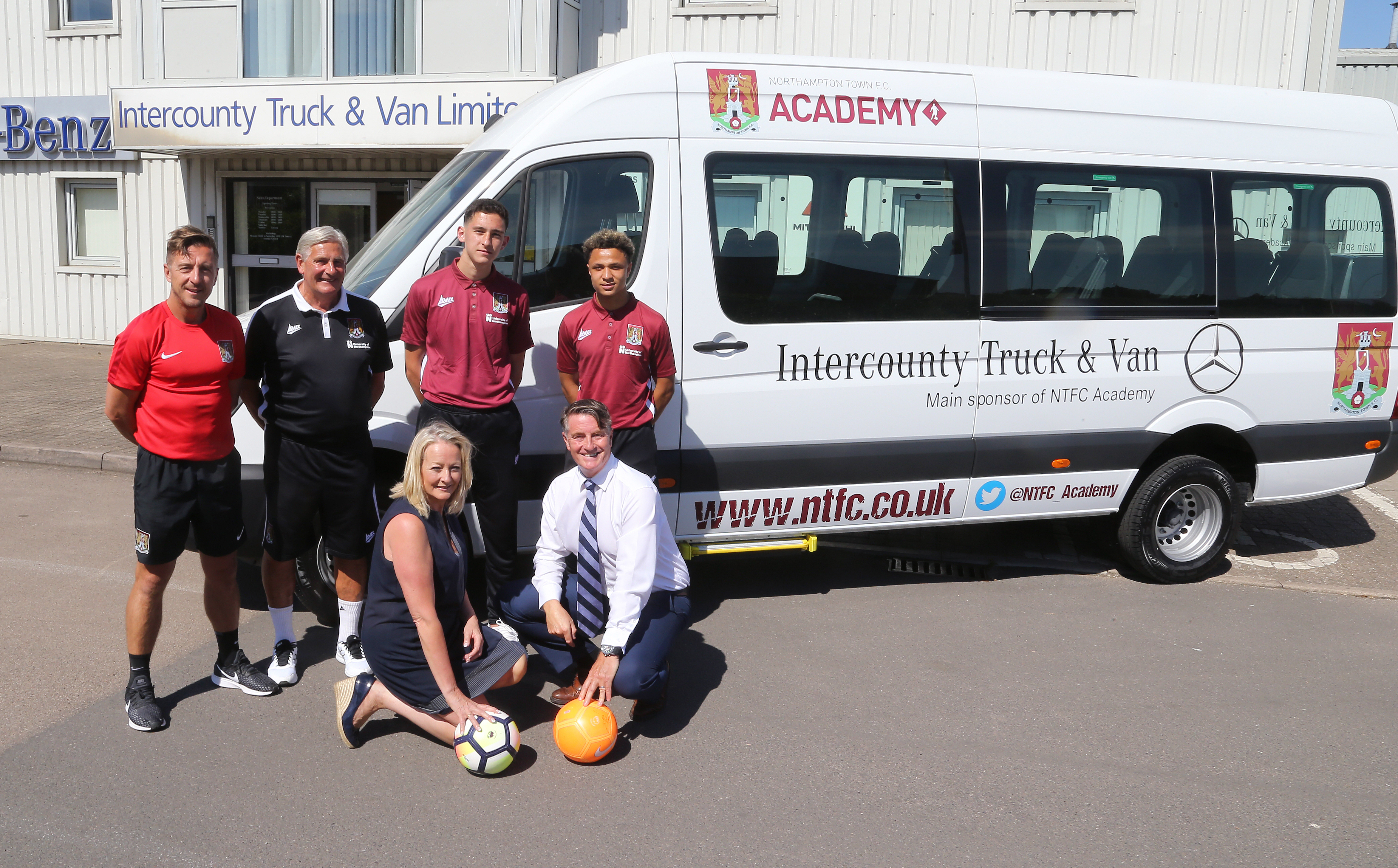 Intercounty Truck & Van provide academy players a way to travel in style