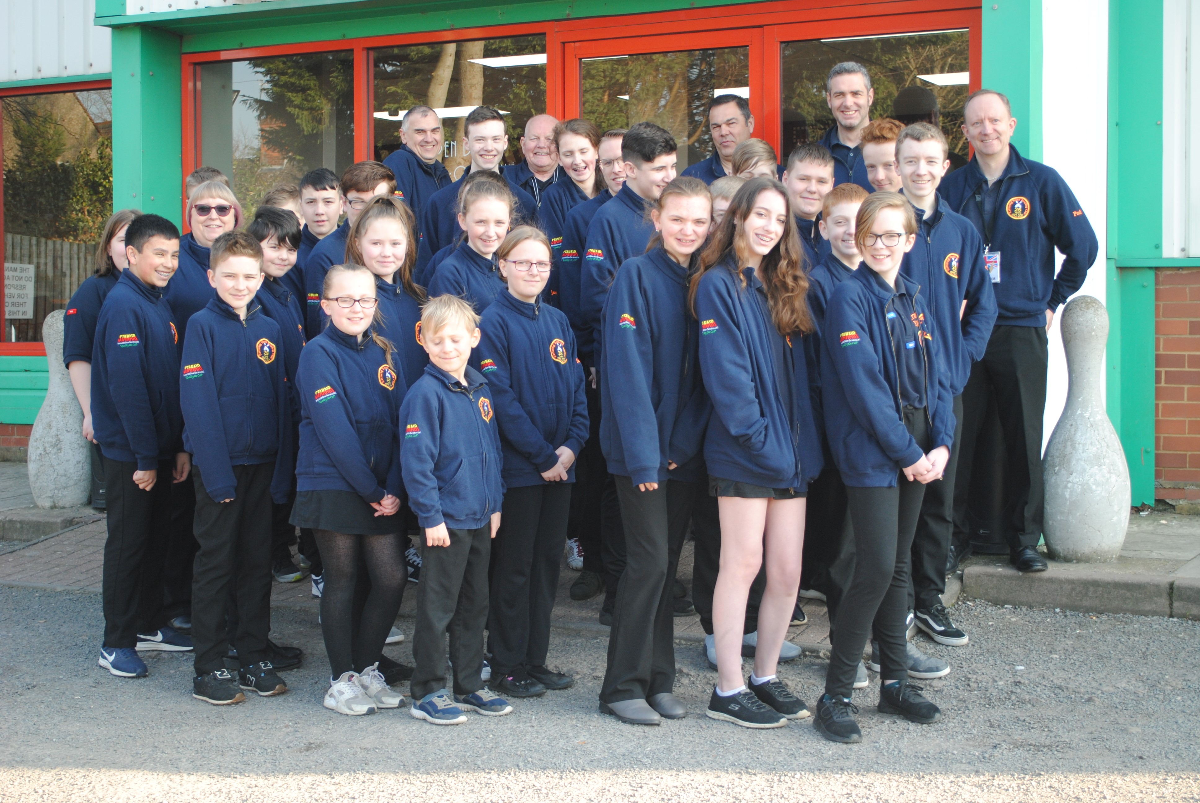 Strike! Stanair supports Kettering Youth Bowling Club