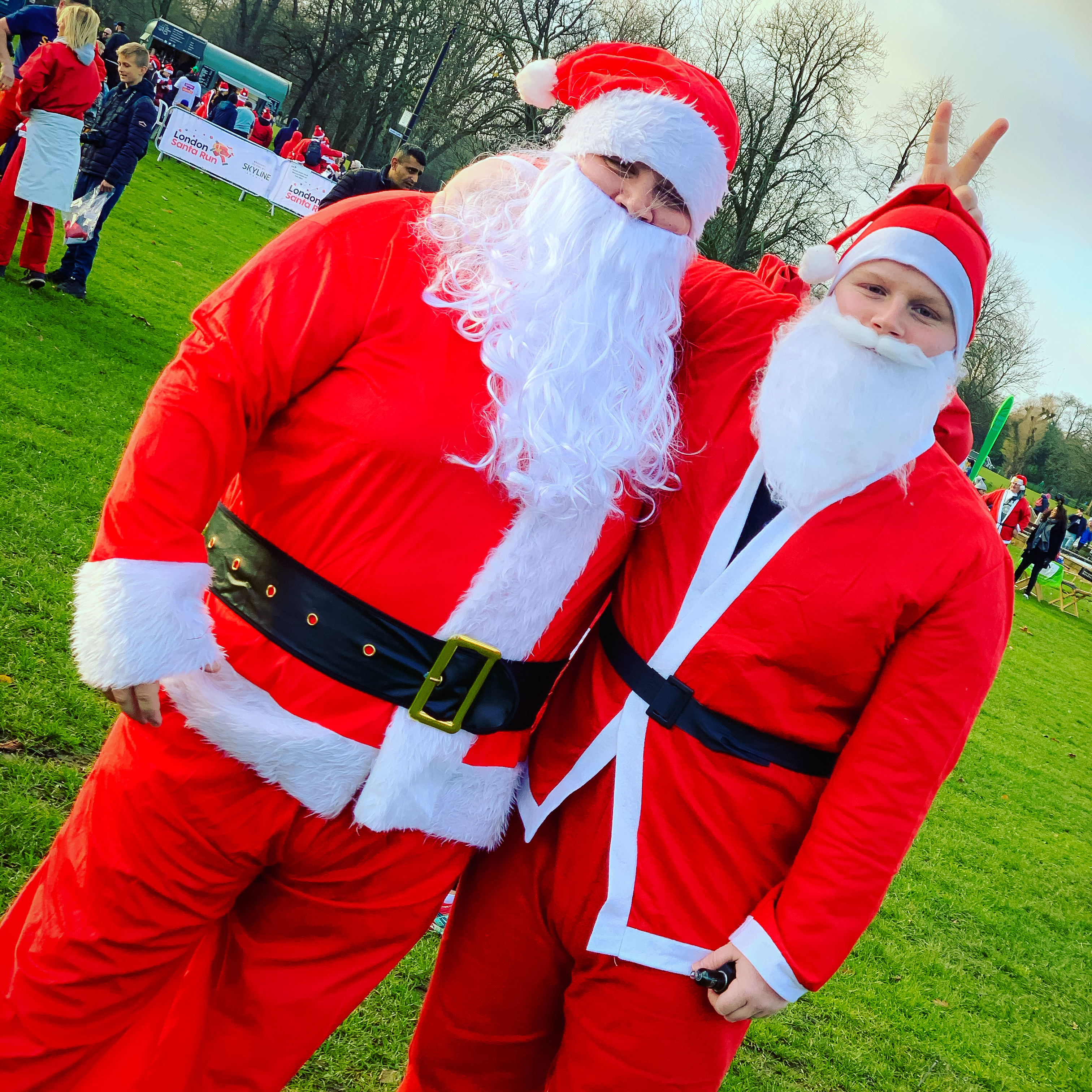 Hitec Sales Team Complete 5K Santa Run For Charity