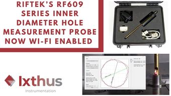 Riftek’s RF609 series inner diameter hole measurement probe now Wi-Fi enabled