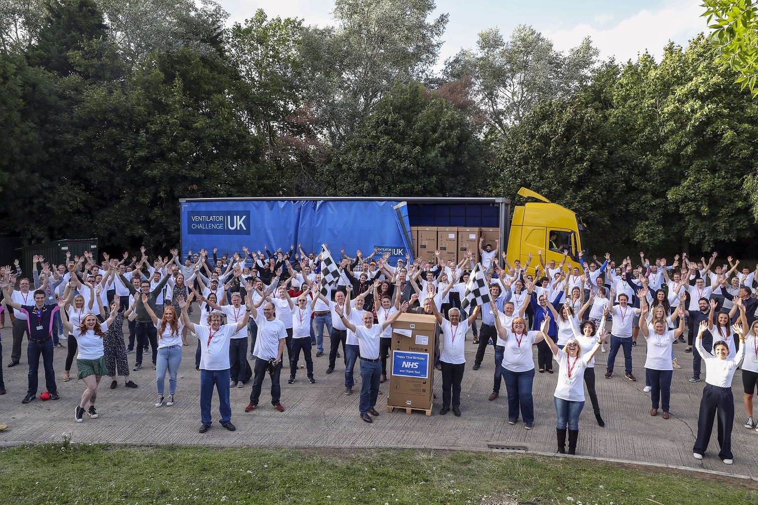 How over 11,000 ventilators were delivered in four months