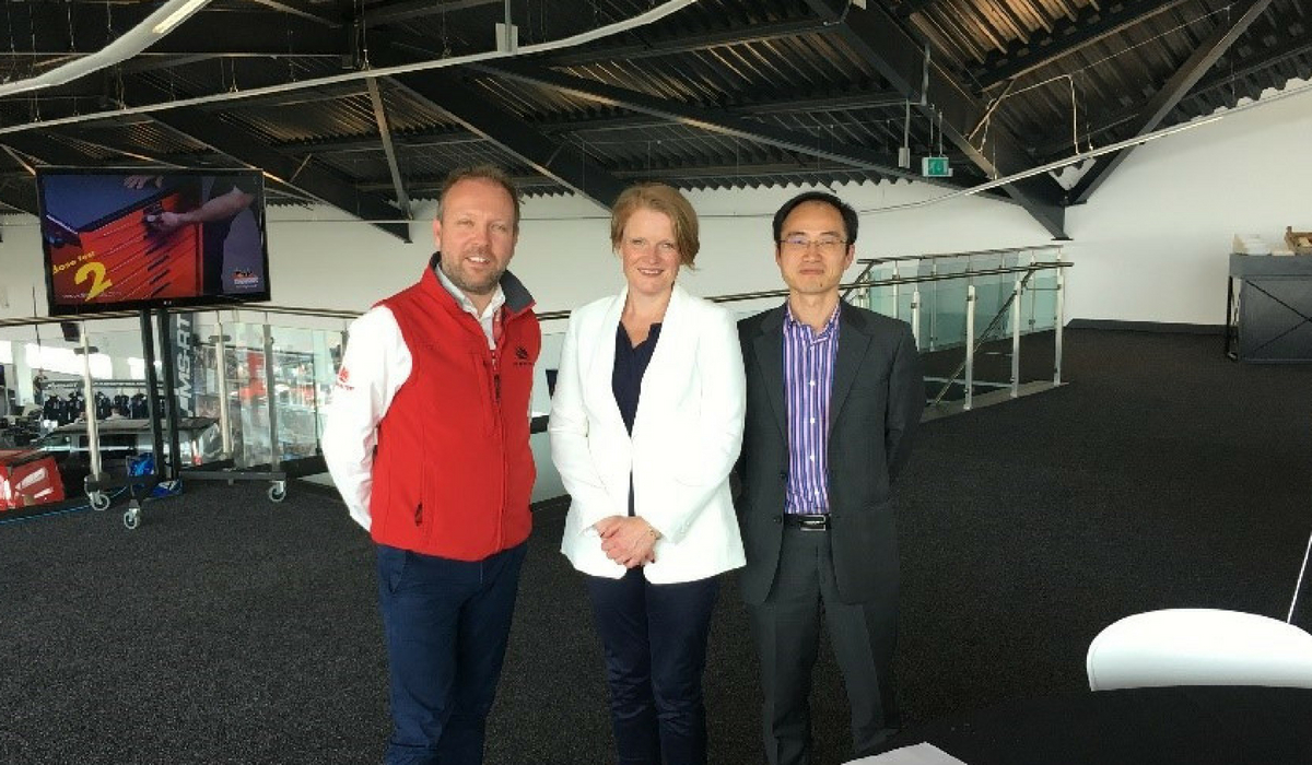 University and Silverstone put wheels in motion on ambitious China project