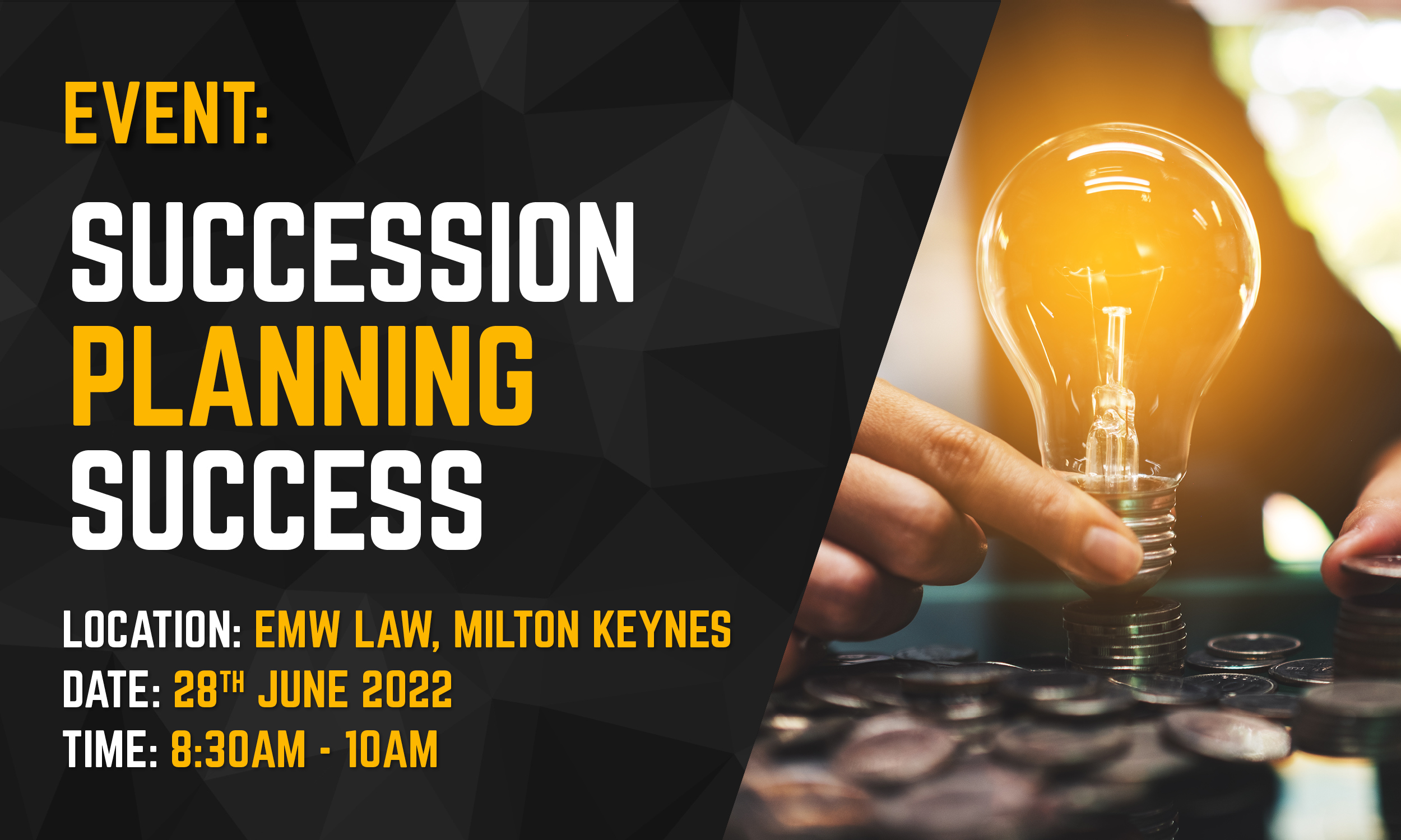 Succession Planning Success Seminar - Tuesday 28th June 2022