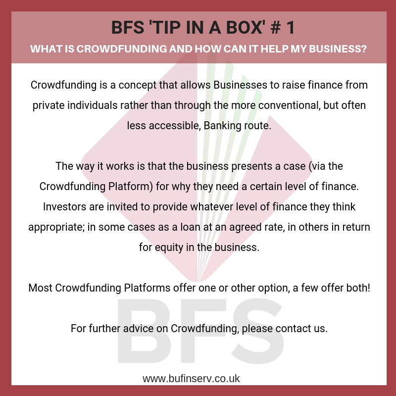 What is Crowdfunding and how can it help my business?