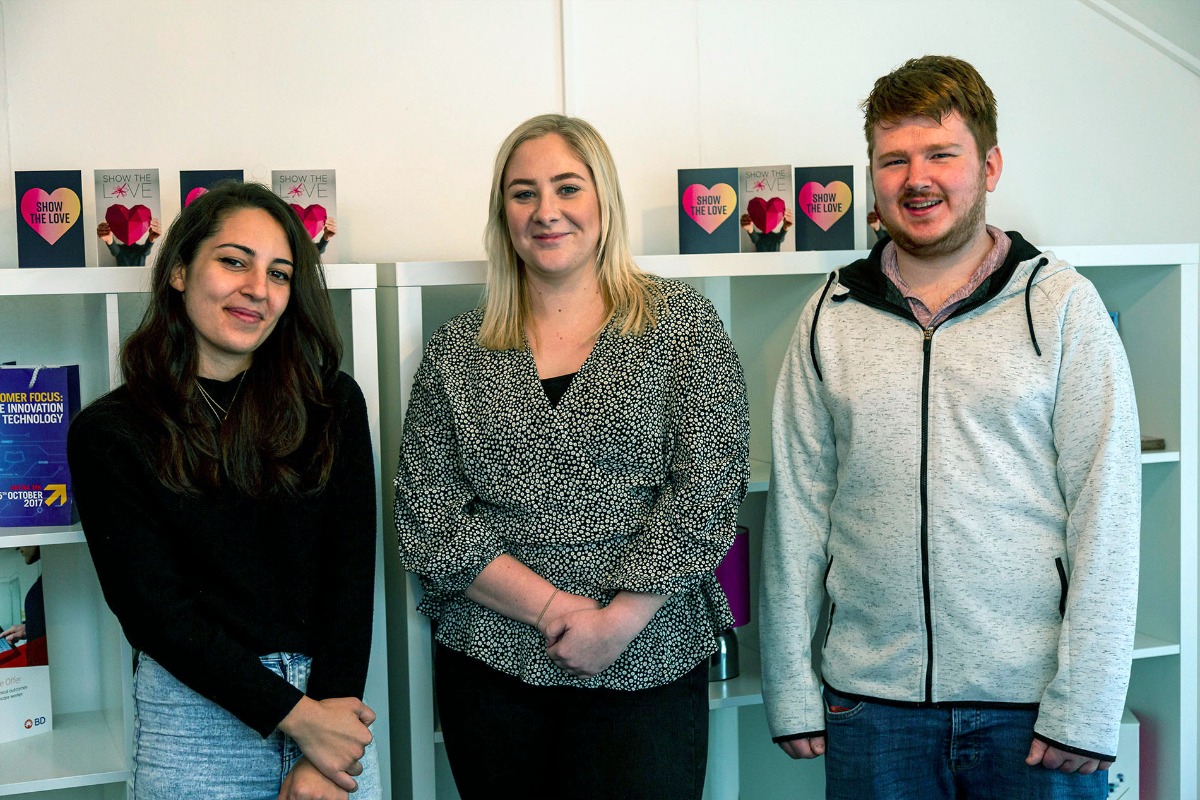 Creative agency snaps up three UON graduates to bolster its team