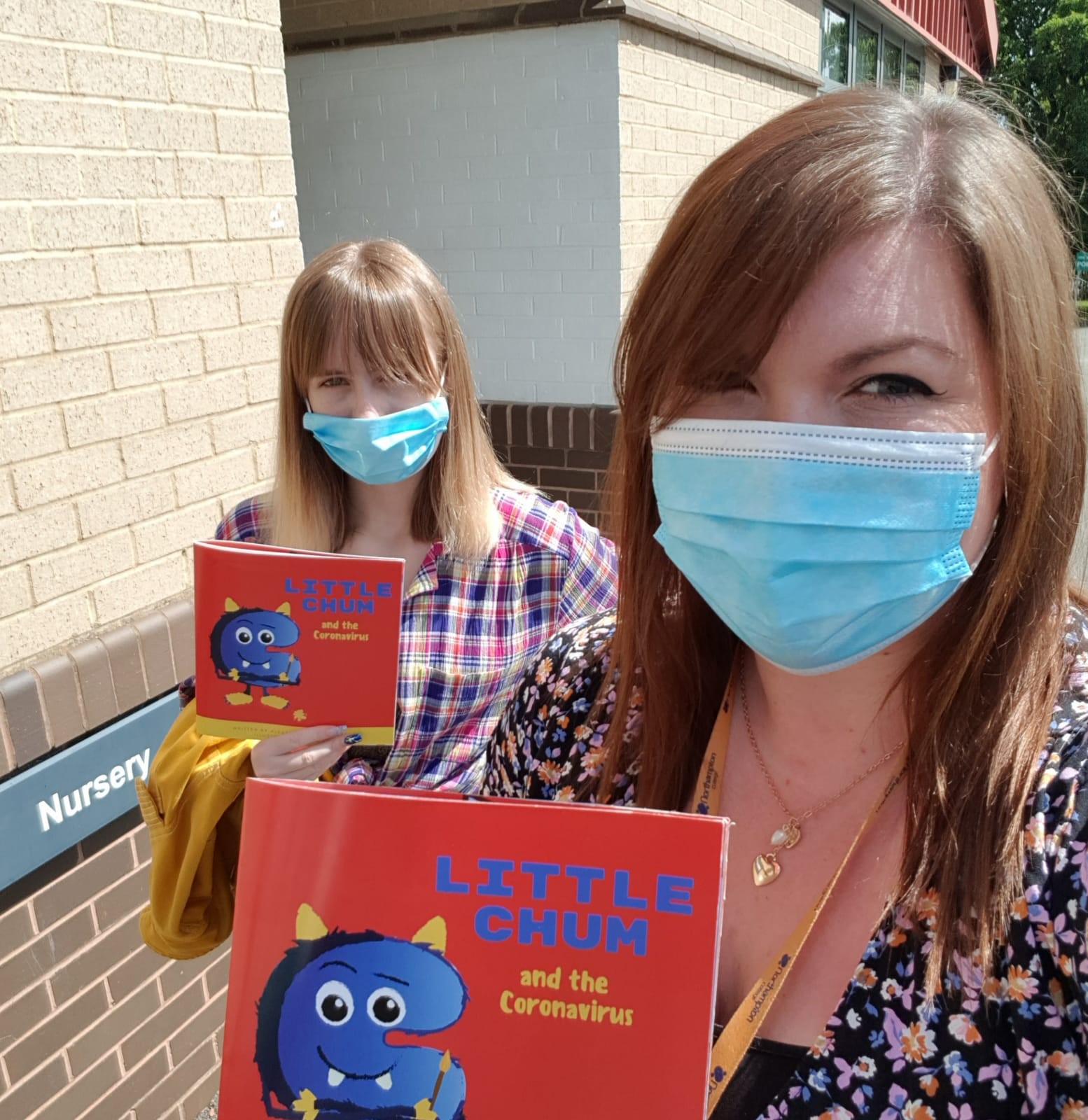 ‘Little Chum’ book helps explain coronavirus crisis to children at college nursery