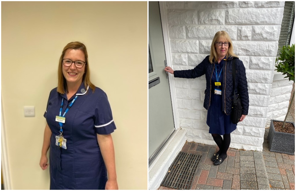 Double celebration following nursing duo’s national titles