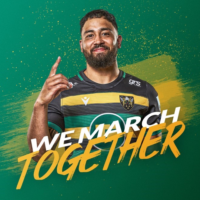 Symons, Strachan and Onojaife to leave Northampton Saints