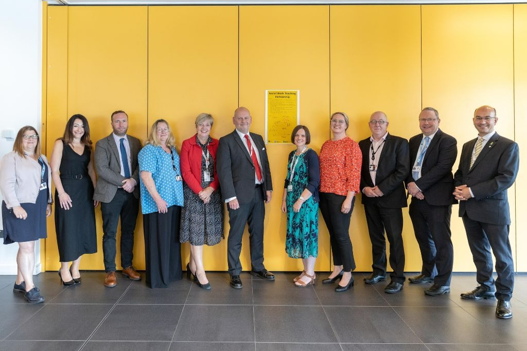 Working together more closely, collaboratively and constructively. The Social Work Teaching Partnership for Northamptonshire