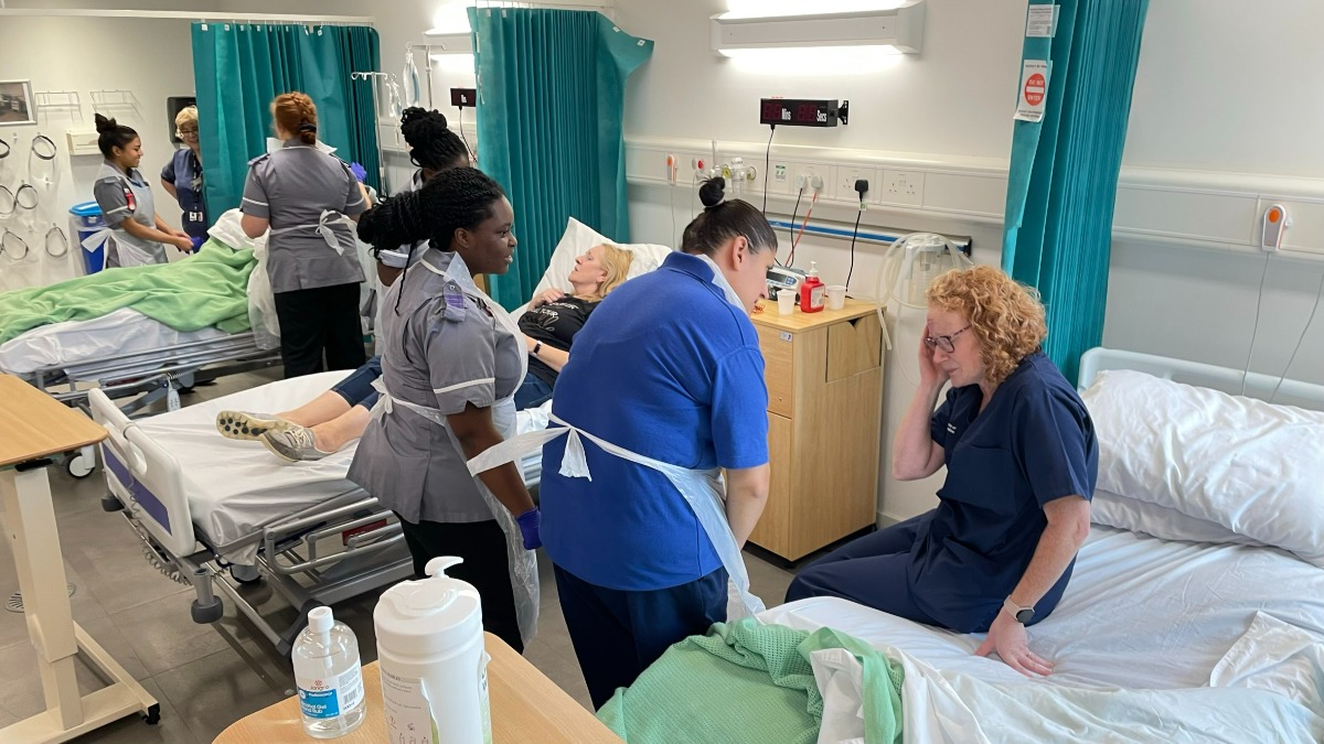 Major skills and extra learning when ‘Waterside General’ reopened